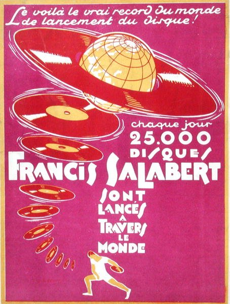 Reklama pro Francise Salaberta Disquese od French School
