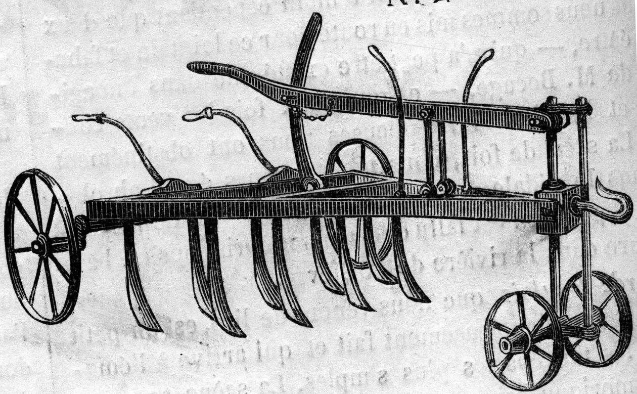 Zemědělský stroj: extirpační vertikutátor od French School