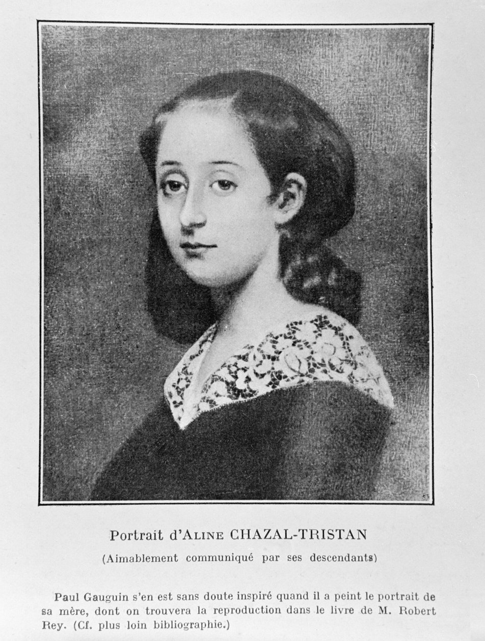 Aline Marie Chazal-Tristan (1831-1867) od French School