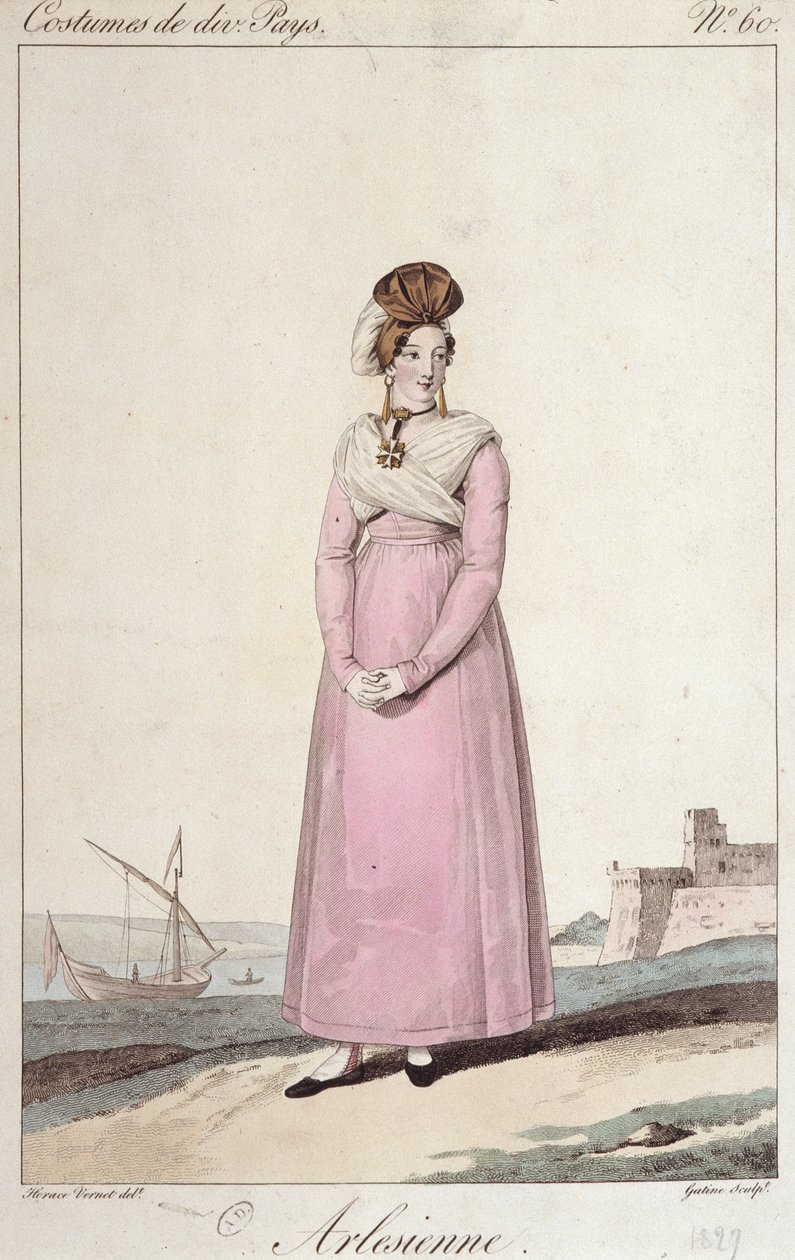 An Arlesienne - rytina od French School