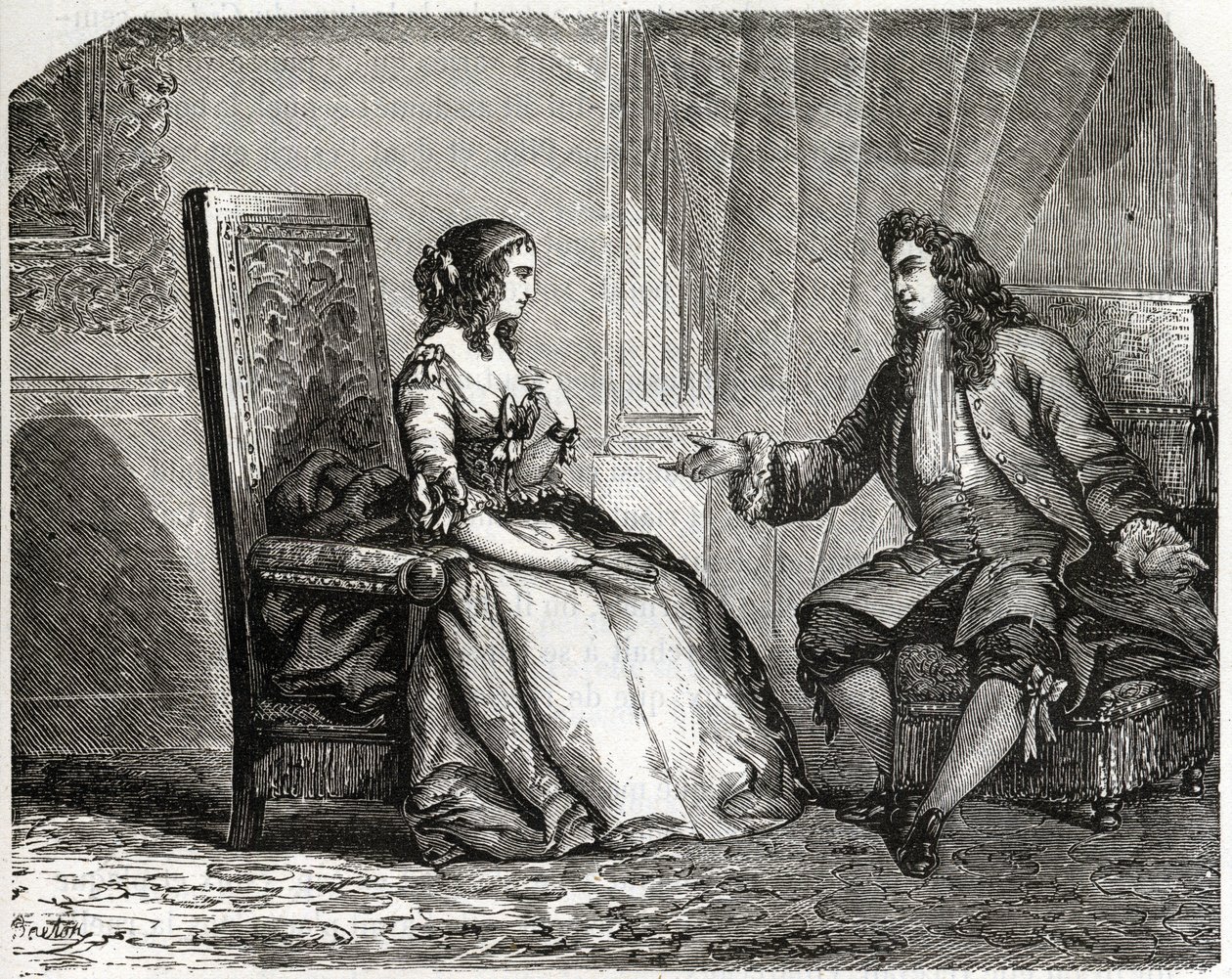 Anne Ninon““ z Enclos (nebo Ninon de Lenclos nebo Ninon de Lanclos od French School