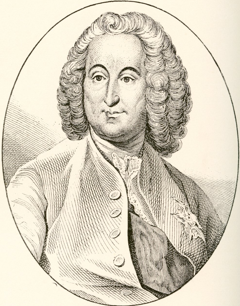 Antoine-Louis Rouillé, hrabě z Jouy-en-Josas, 16891761. Francouzský státník. Z Les Heures Libres vydané v roce 1908. od French School