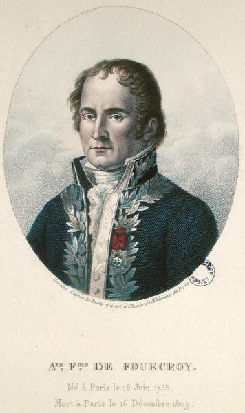 Antoine Francois de Fourcroy (1755-1809) (barevná rytina) od French School