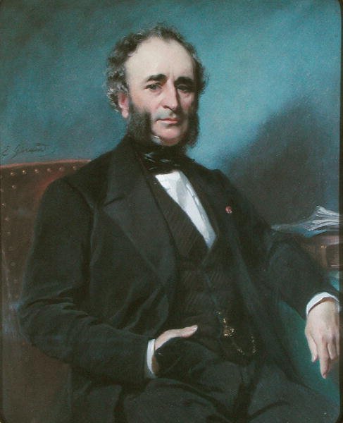 Antoine Jobert de Lamballe (1799-1867) (olej na plátně) od French School