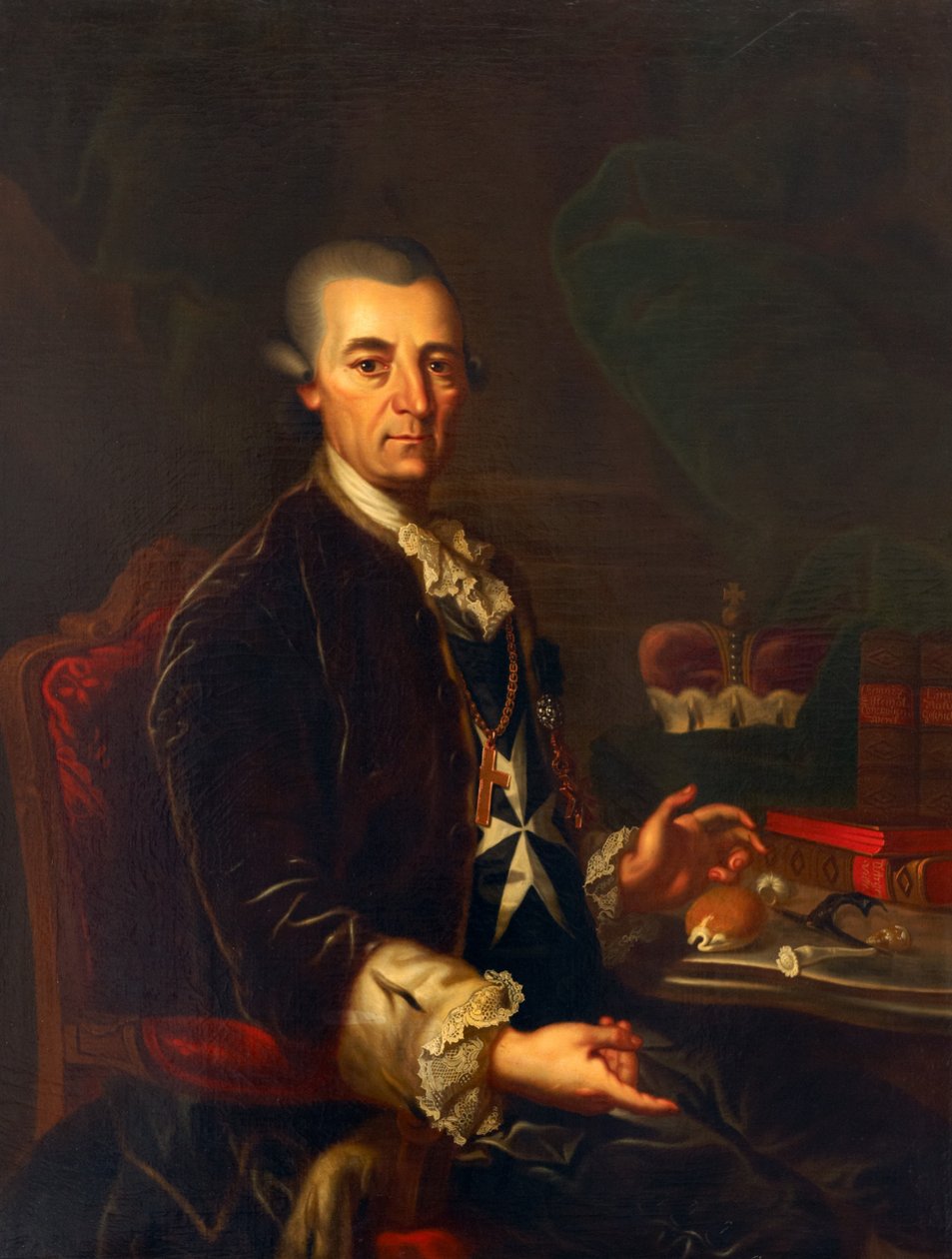 Antoine Joseph Dezailler dArgenville od French School