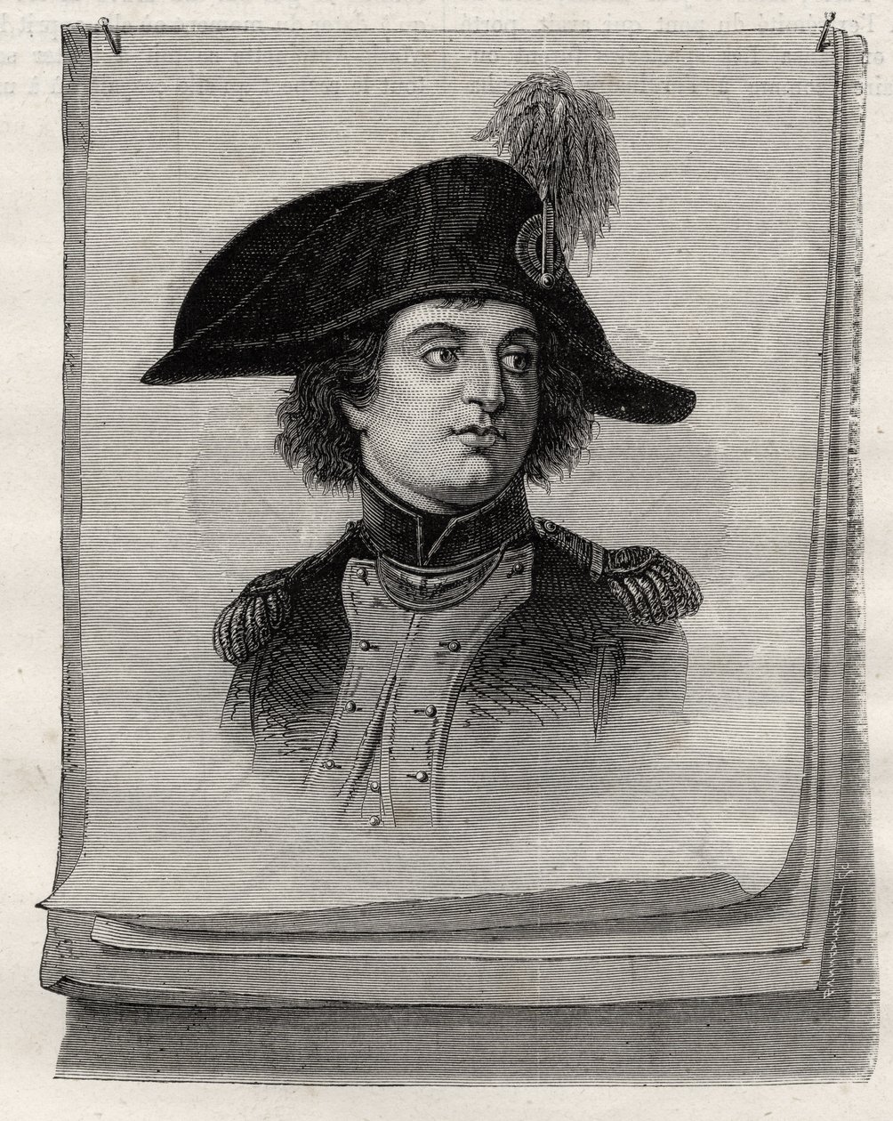 Antoine Joseph Santerre (1752-1809) z knihy "Histoire de la Revolution Francaise" od Louise Blanca (1811-82) od French School