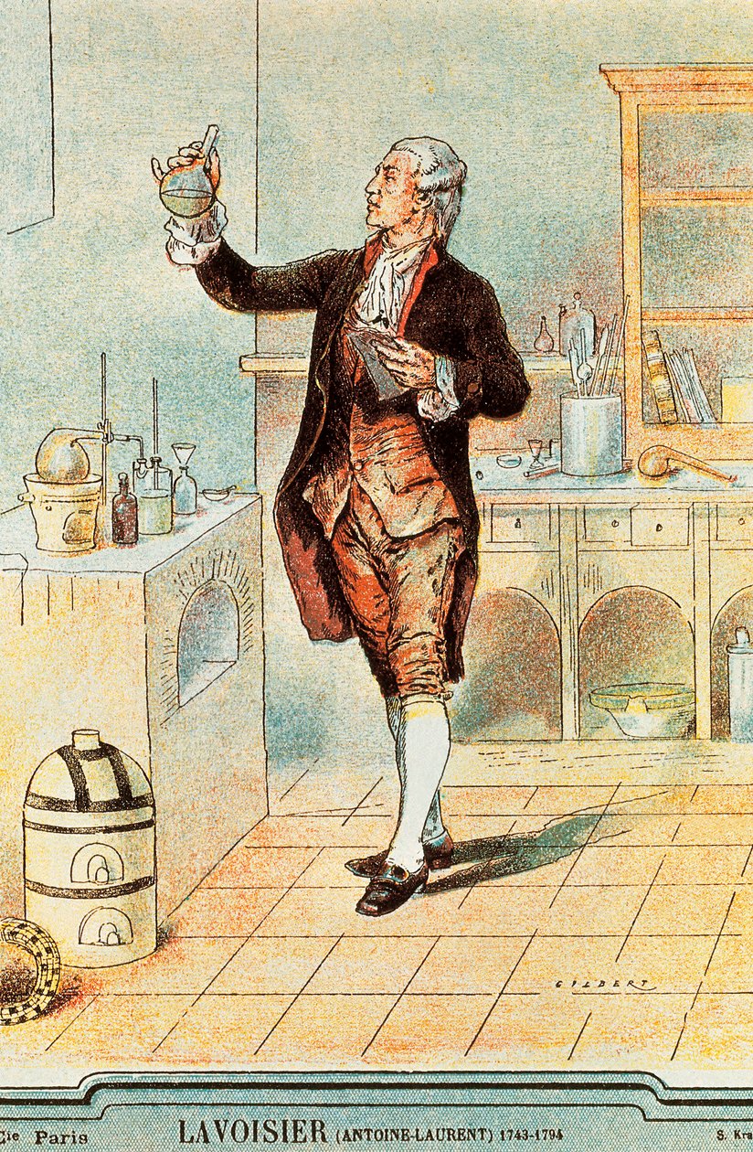 Antoine Laurent Lavoisier od French School
