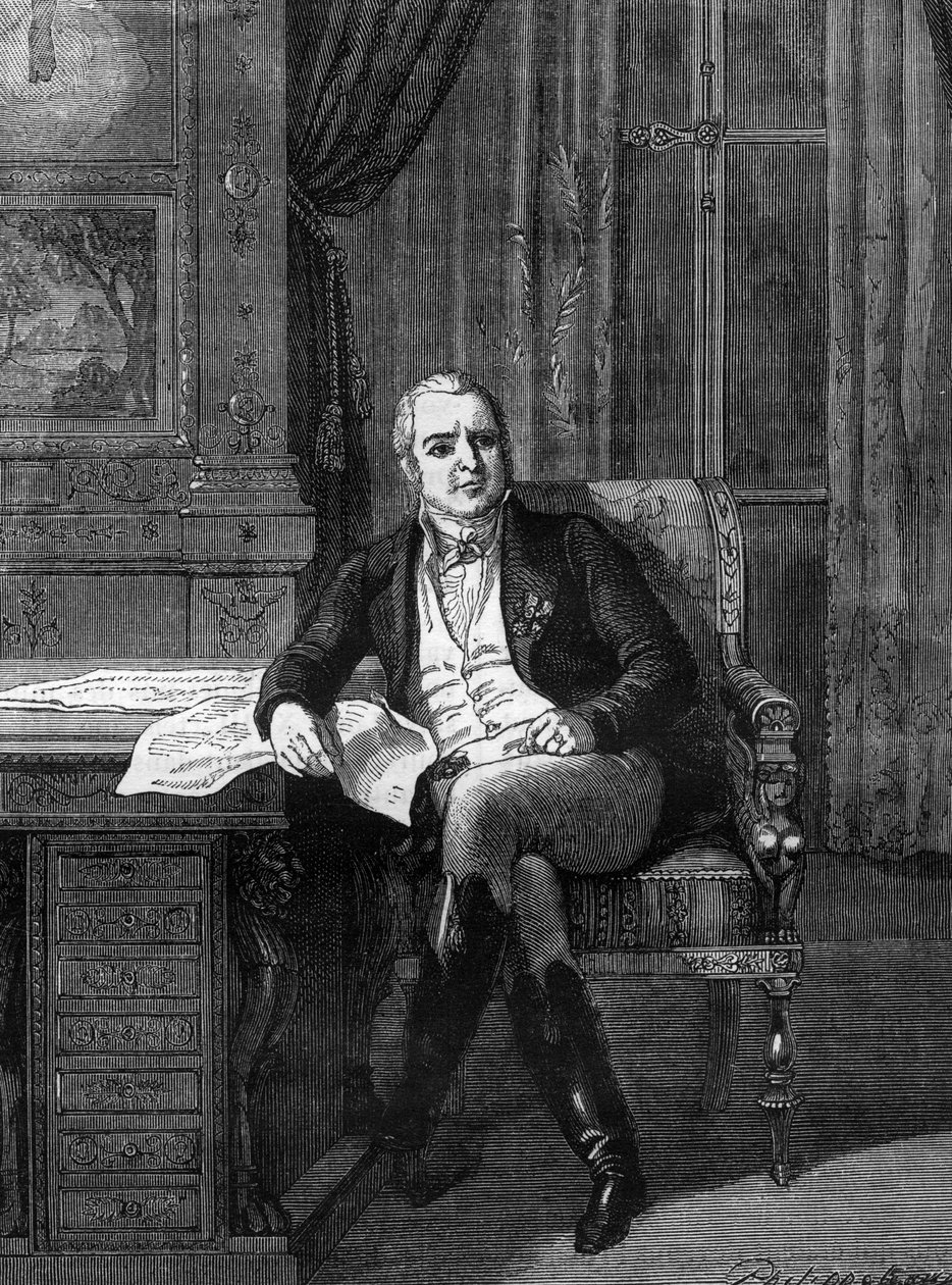 Antoine Marie Chamans, Comte de Lavalette, francouzský politik a generál - Antoine-Marie Chamans, Comte de Lavalette (1769-1830) důstojník, vysoký francouzský úředník a státní rada - v „Histoire de l