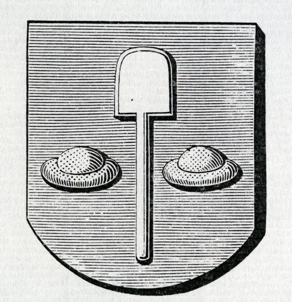 Zbraně cukrářského cechu z Bordeaux od French School