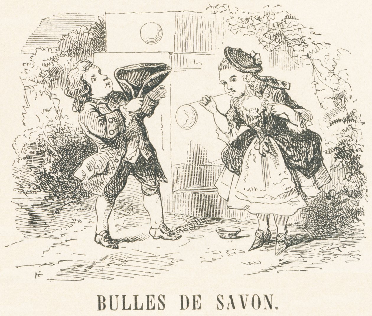 B: Mýdlové bubliny od French School