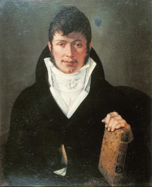 Baron Anselme Balthazar Richerand (1779-1840) (olej na plátně) od French School
