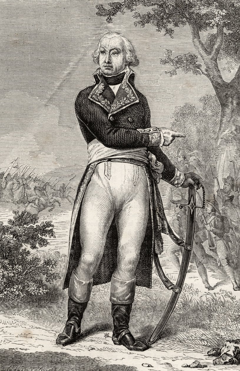 Barthelemy Louis Scherer (1747-1804) z „Histoire de la Revolution Francaise“ od Louise Blanca (1811-82) od French School