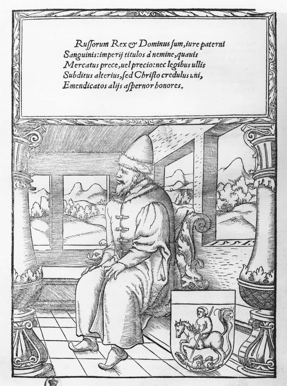Basile III (rytina) od French School