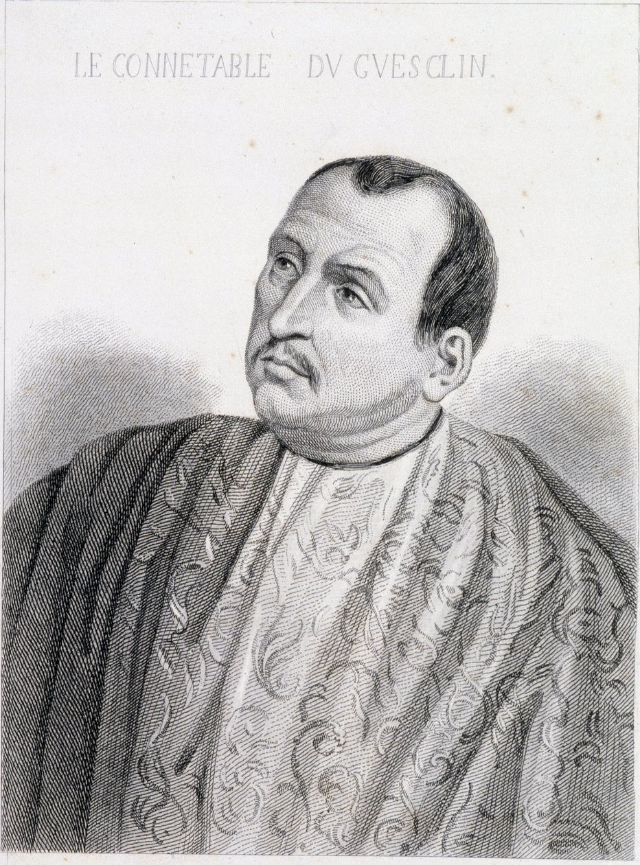 Bertrand du Guesclin (asi 1320-1380), francouzský konstábl od French School