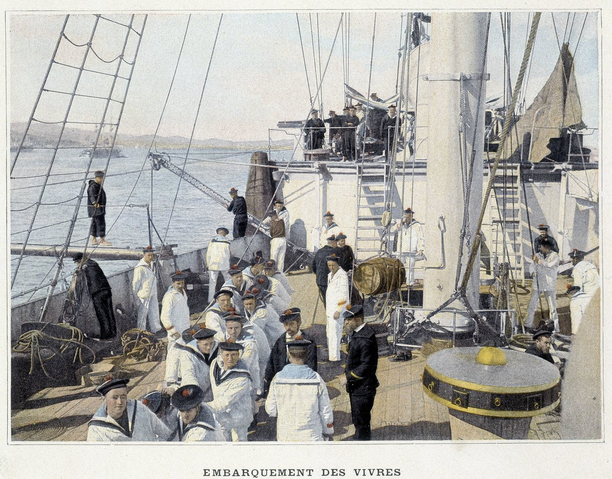 Stravování – v „“Vojenském albu – Navy: Život na palubě“ od French School