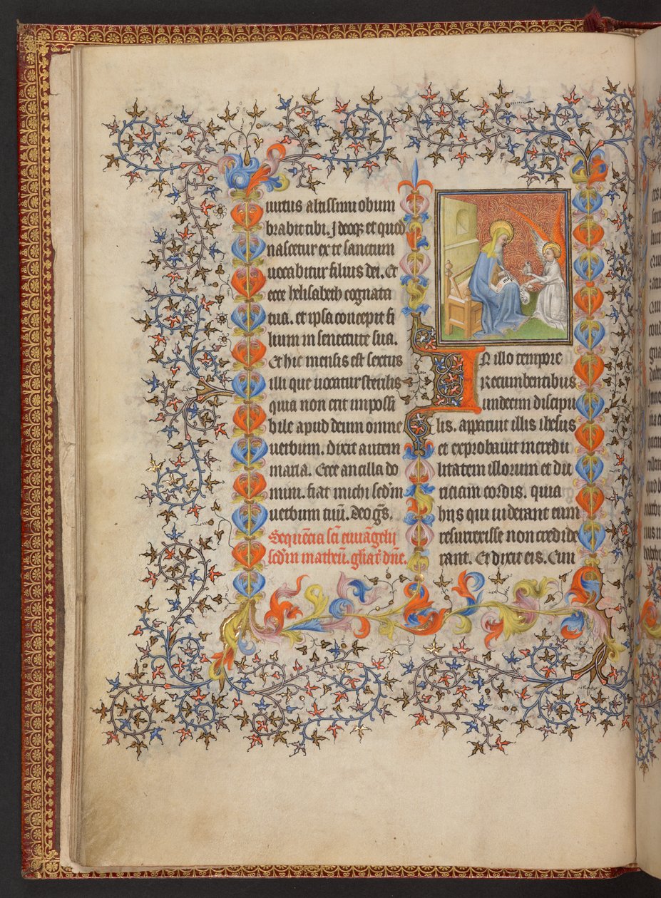 Kniha hodin, Přidat MS 32454 f.10v, Francie od French School