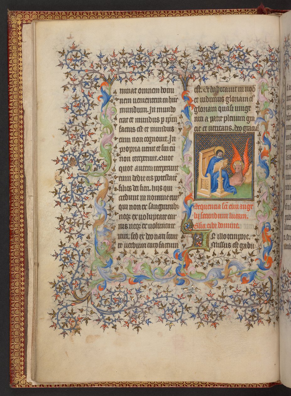 Kniha hodin, Přidat MS 32454 f.9v, Francie od French School