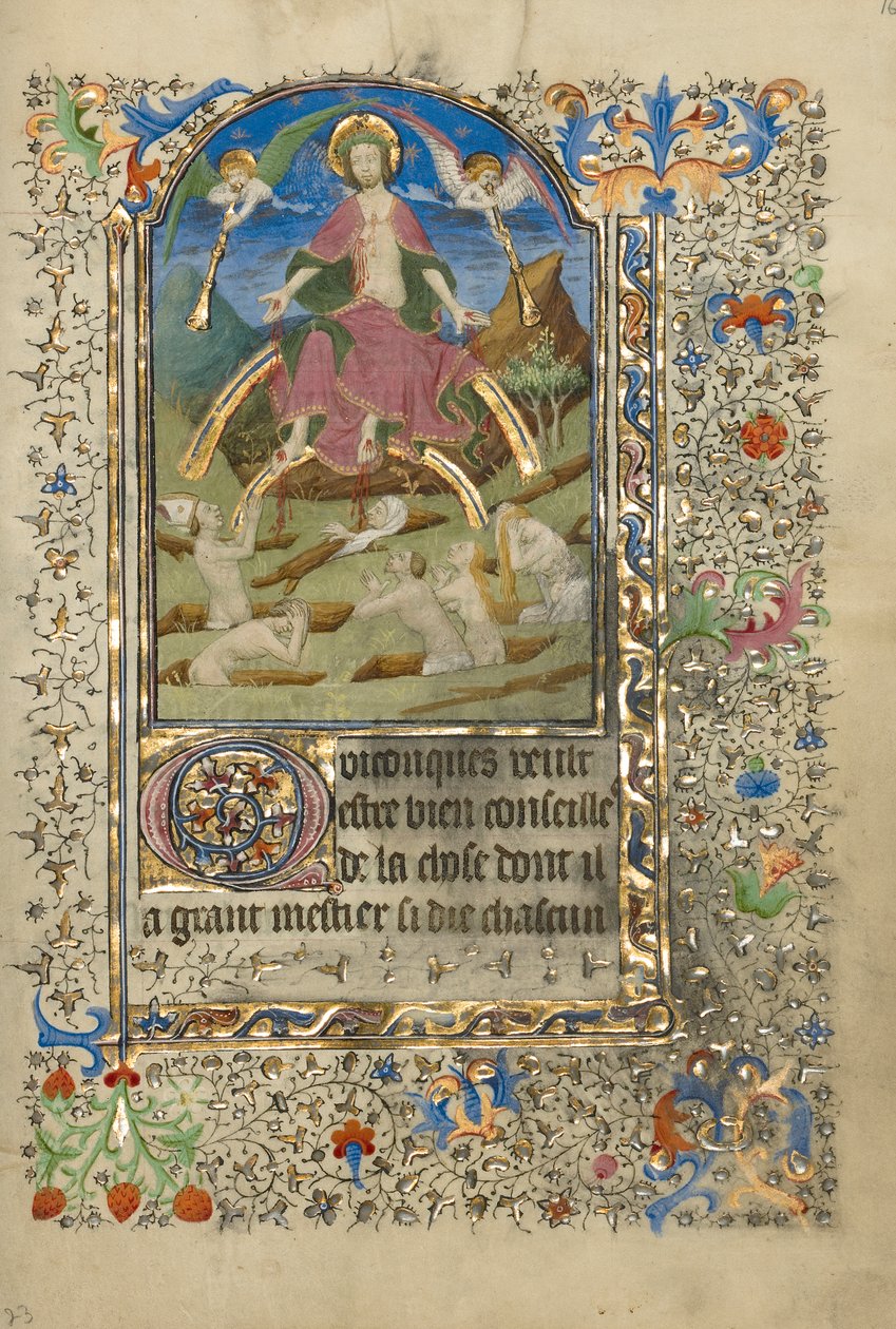 Kniha hodin, cca 1420-30 od French School