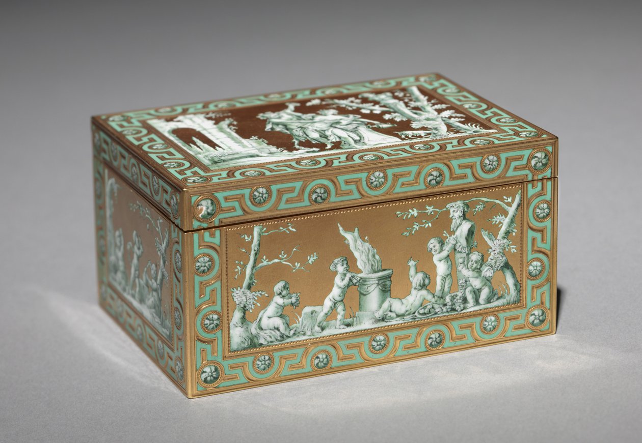 Box, kolem 1768-69 od French School