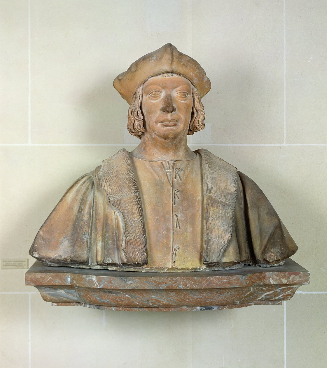 Busta kancléře Antoina Duprata (1463-1535) (terakota) od French School