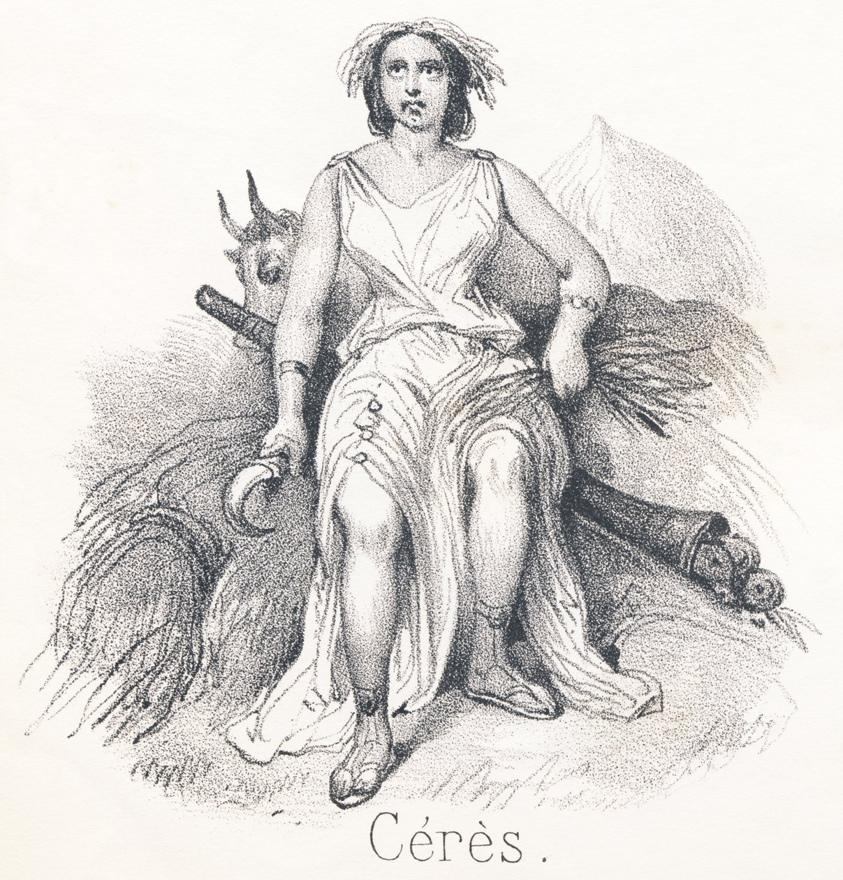 C Ceres: Dcera Saturna a Cybele Byla jmenována bohyní země nebo zemědělství od French School