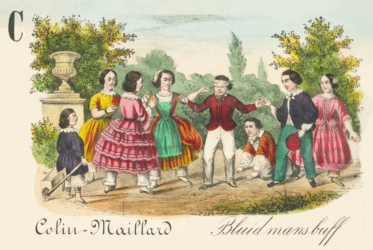 C: Colin-Maillard - Bluid mans od French School