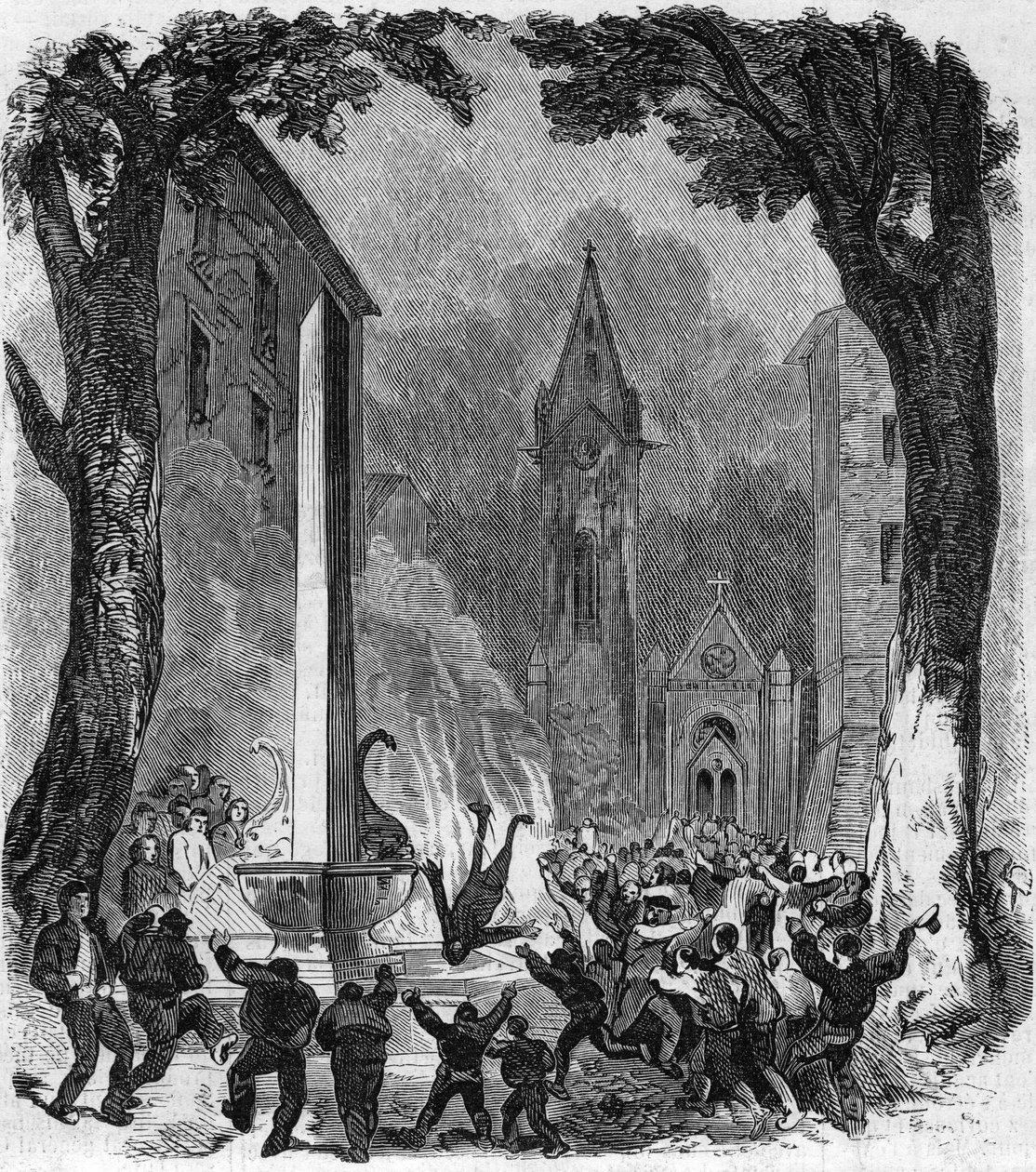 Katolická slavnost: Svátek svatého Jana v Aix en Provence (Bouches du Rhone od French School