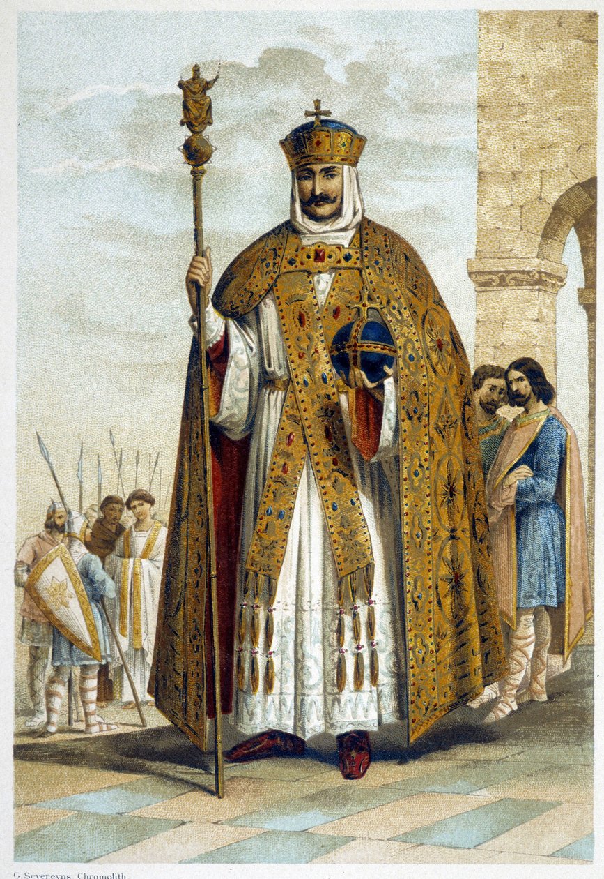 Karel Veliký (742–814) od French School