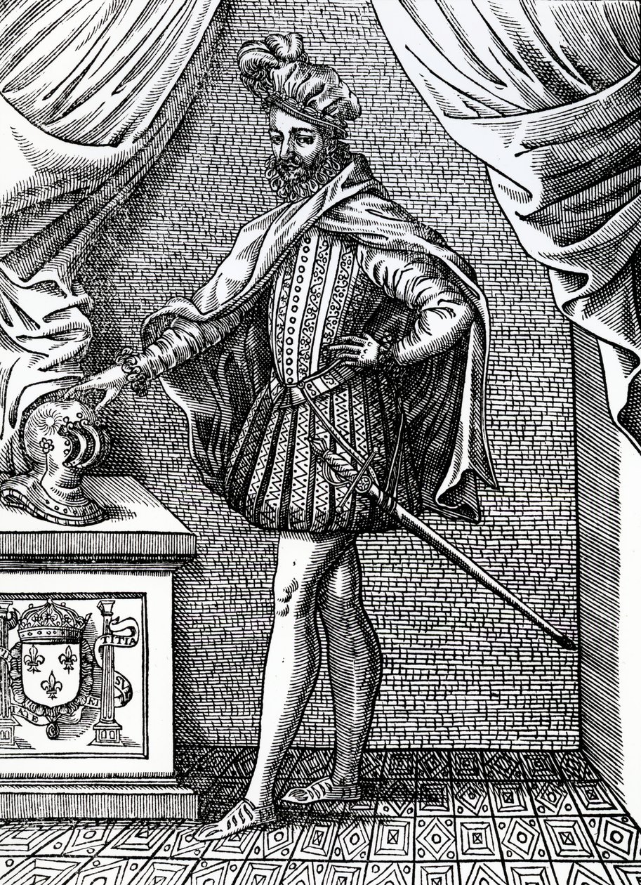 Karel IX. (1550-74), francouzský král, 1573 od French School