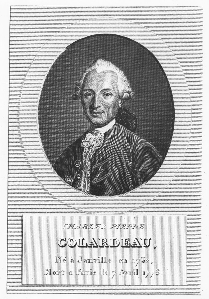 Charles Pierre Colardeau (rytina) od French School