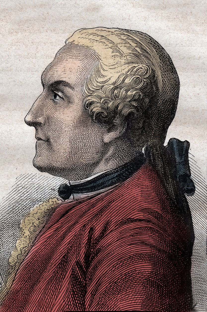 Charles de La Condamine (1701-1774) francouzský průzkumník a vědec - Portrét Charlese Marie de La Condamine (1701-1774), průzkumníka a francouzského vědce - ilustrace převzata z „The Grands Mariners of the 18th century“ od French School