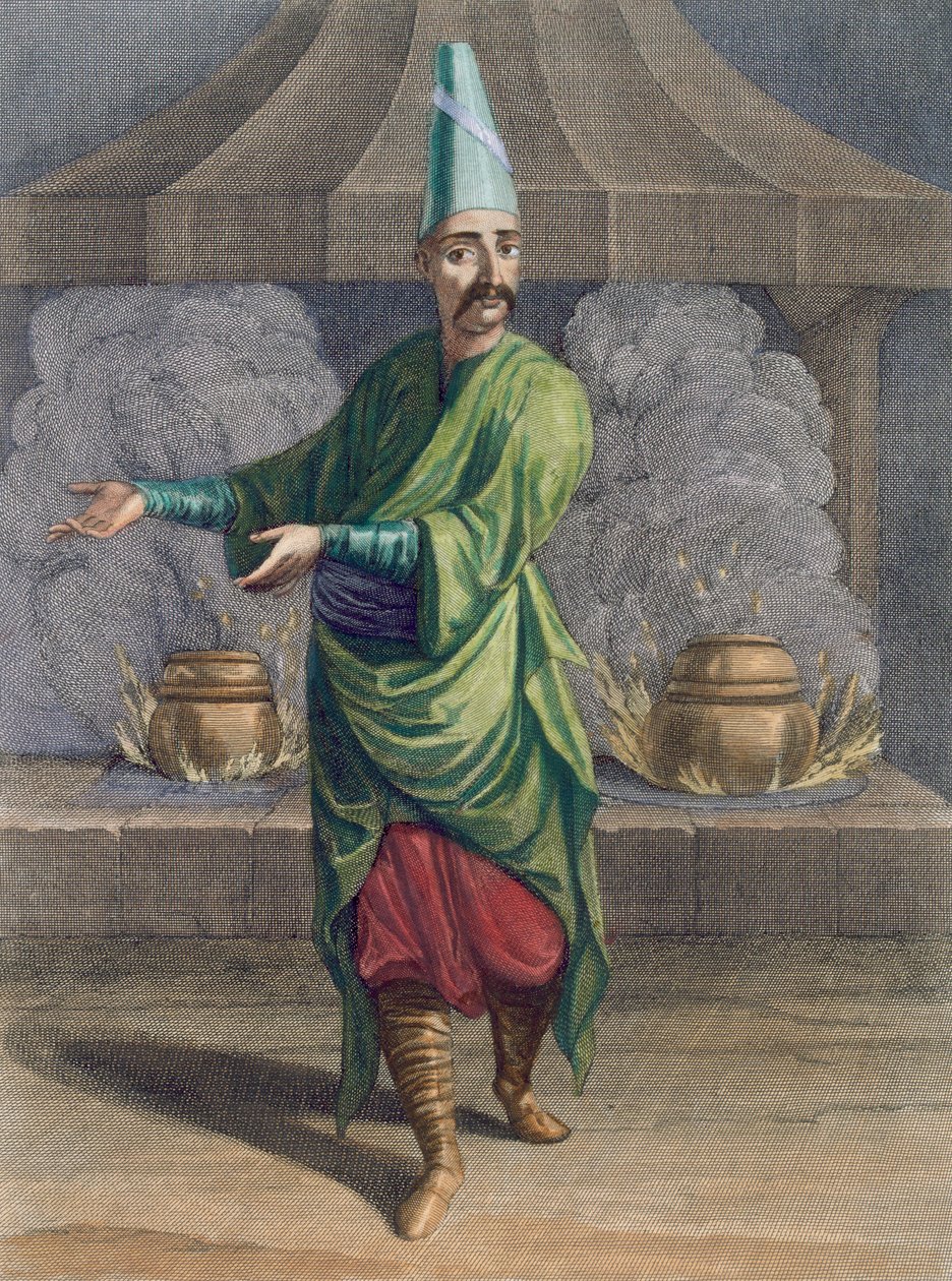 Šéfkuchař do Grand Seigneur, palác Topkapi od French School