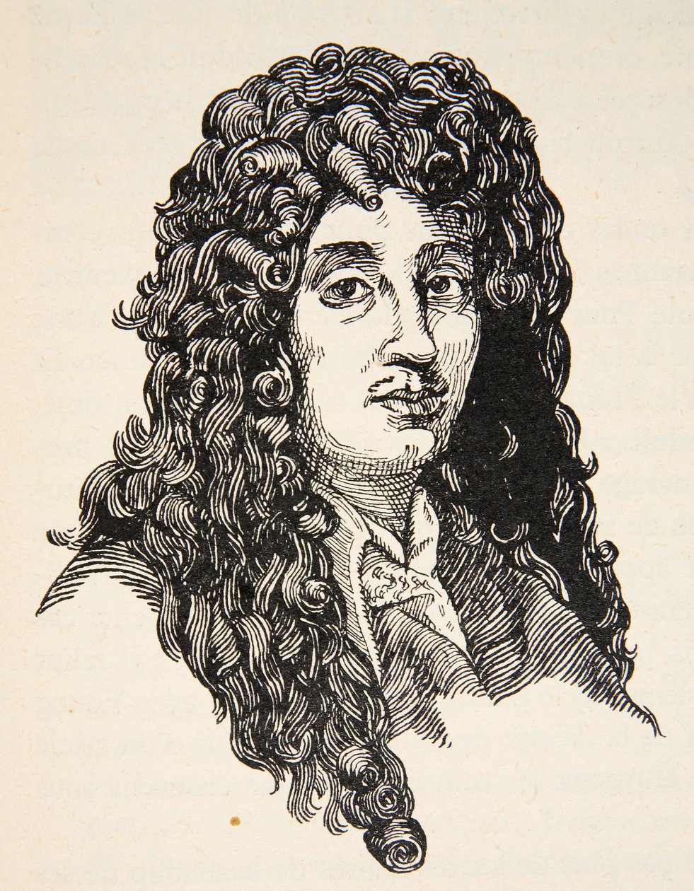 Christiaan Huygens, kopie Borise Mestcherského (zemř. 1957), ilustrace z knihy Histoire de la Nation Francaise, Sciences, Volumes I & II, autor Gabriel Hanotaux (1853-1944), 1924. od French School