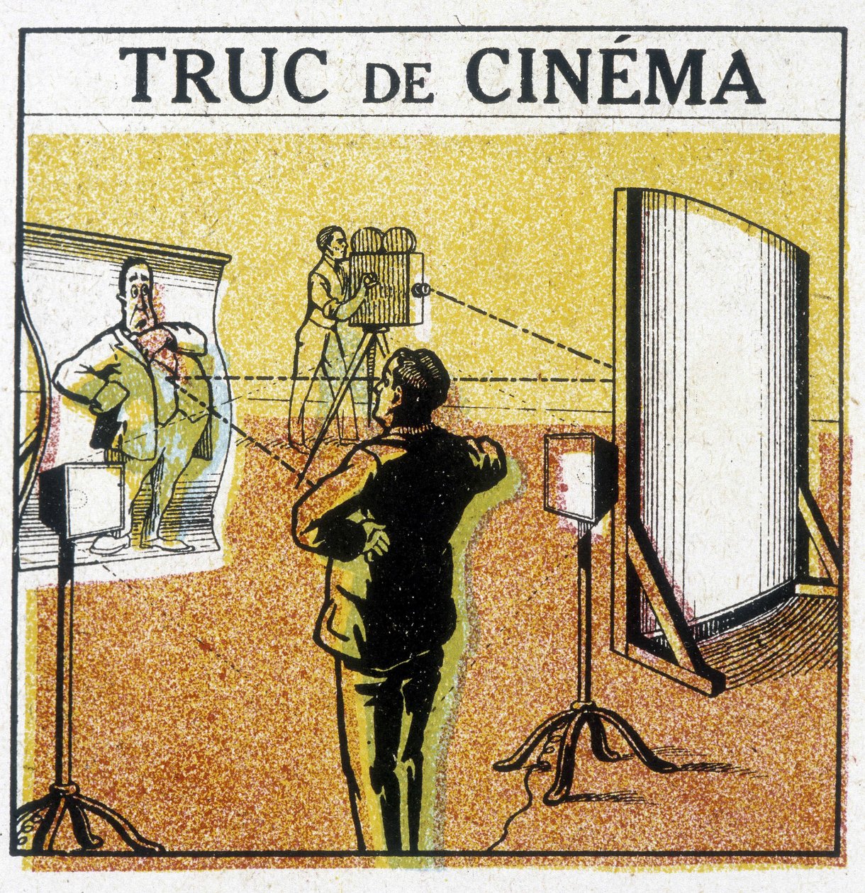 Filmové triky: zkreslující zrcadlo od French School