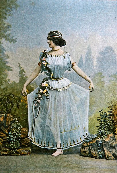 Cleo de Merode, ilustrace z časopisu 