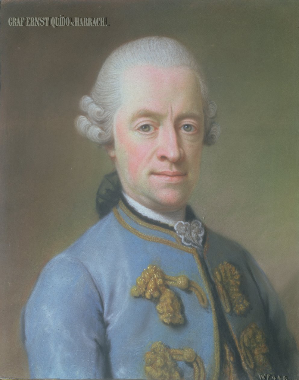 hrabě Ernst Guido von Harrach (1723-83) od French School