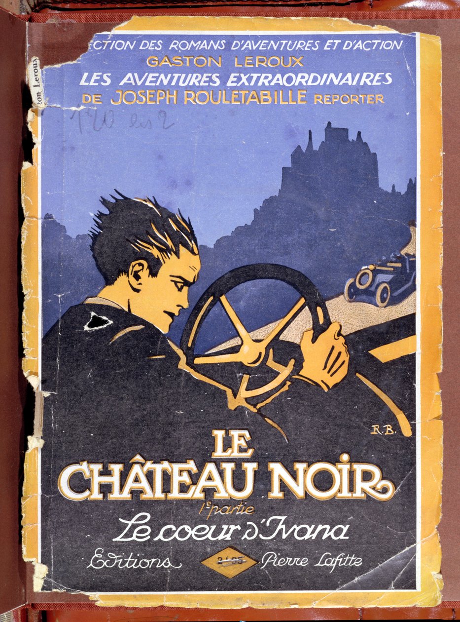 Obálka Le Chateau Noir od Gastona Lerouxe (1868-1927) 1922 od French School