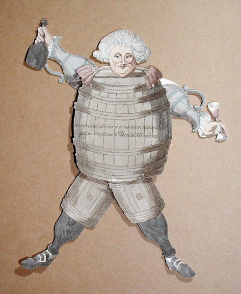 Výřez Louise Riquetiho (1754-95) Vicomte de Mirabeau, kolem 1790 (viz také 104552) od French School