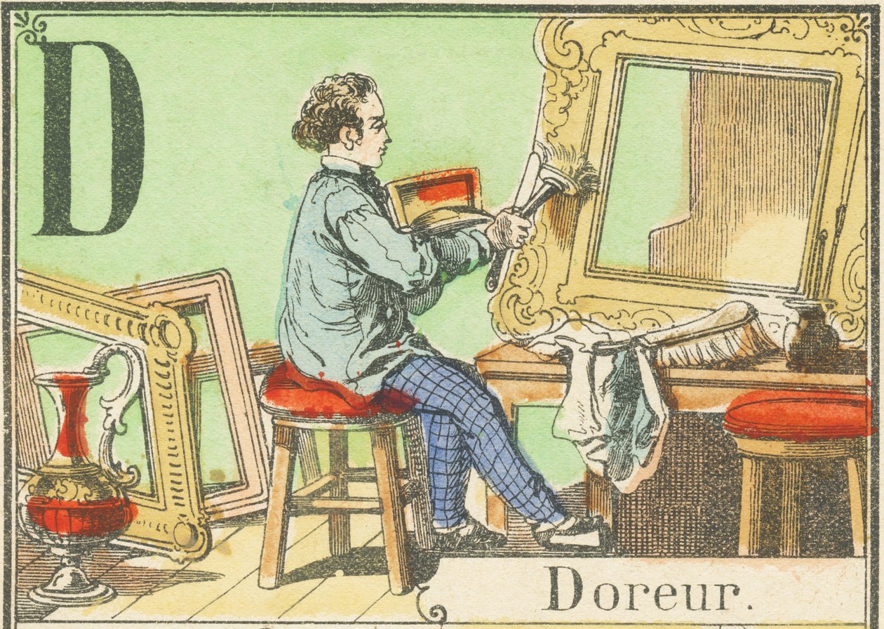 D: Jezdec od French School