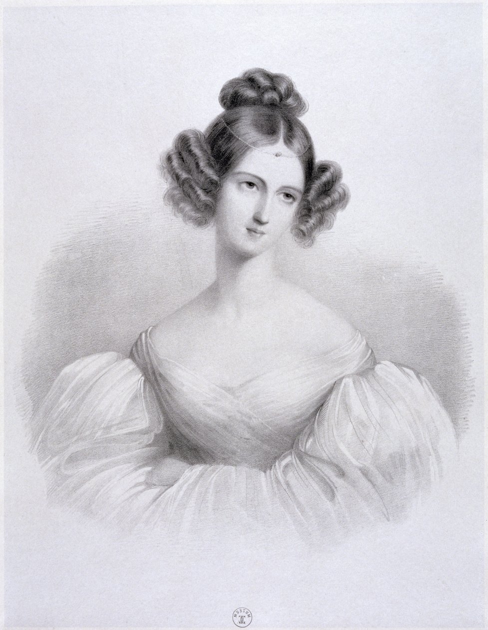 Delphine Potocka (rozená Komarow) od French School