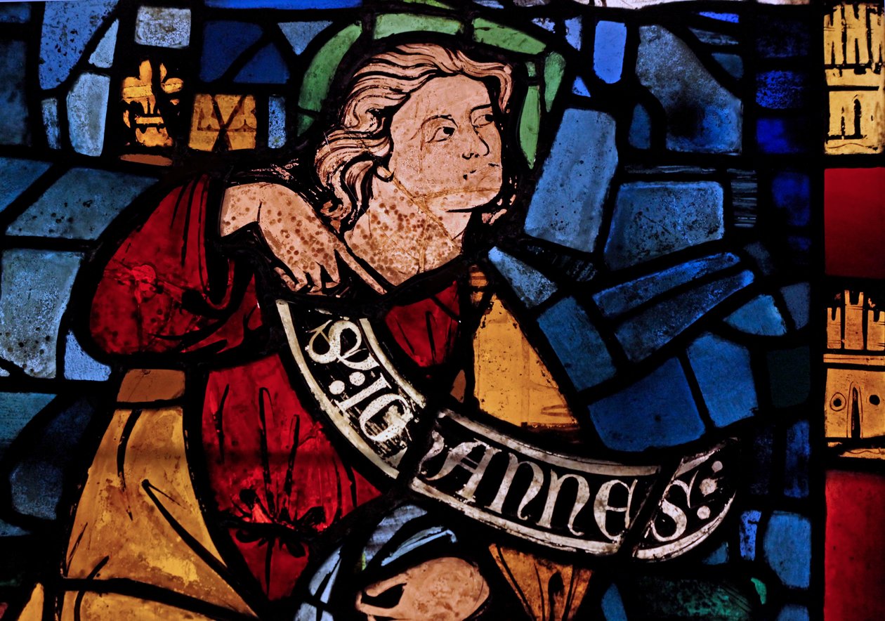 Zobrazující svatého Jana: z Chapelle du Chateau, Rouen? od French School