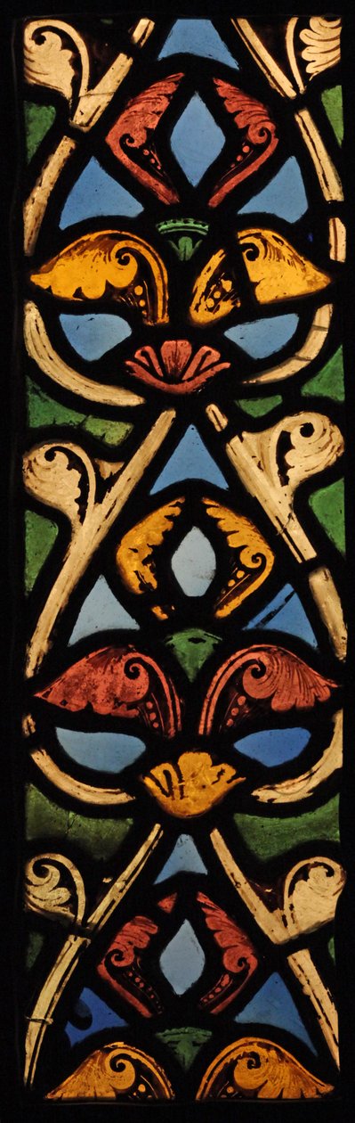 Zobrazující hraniční panel (ex St Denis 1140-44?) od French School