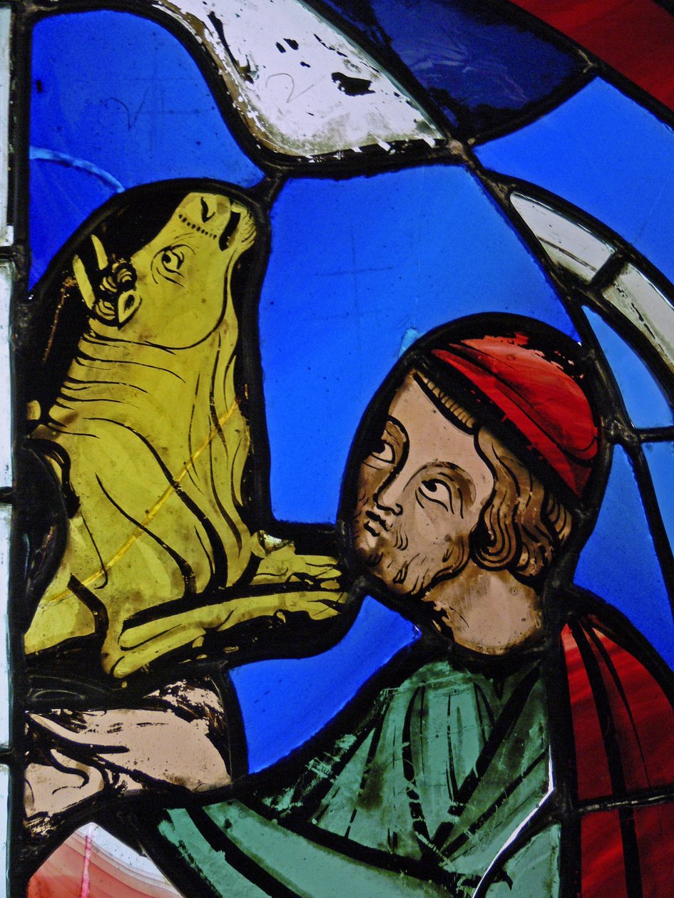 Zobrazující detail z Uctívání idolu, ex Ste Chapelle od French School
