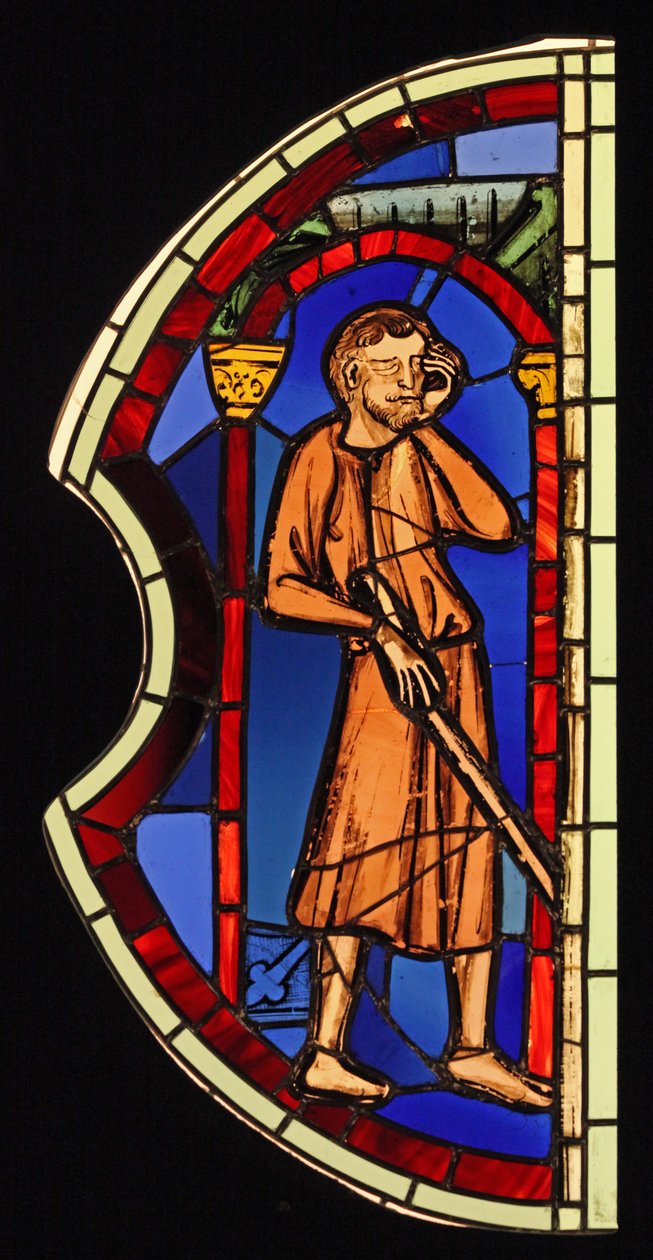 Zobrazující slepého Samsona, ex Ste Chapelle, Bay K od French School