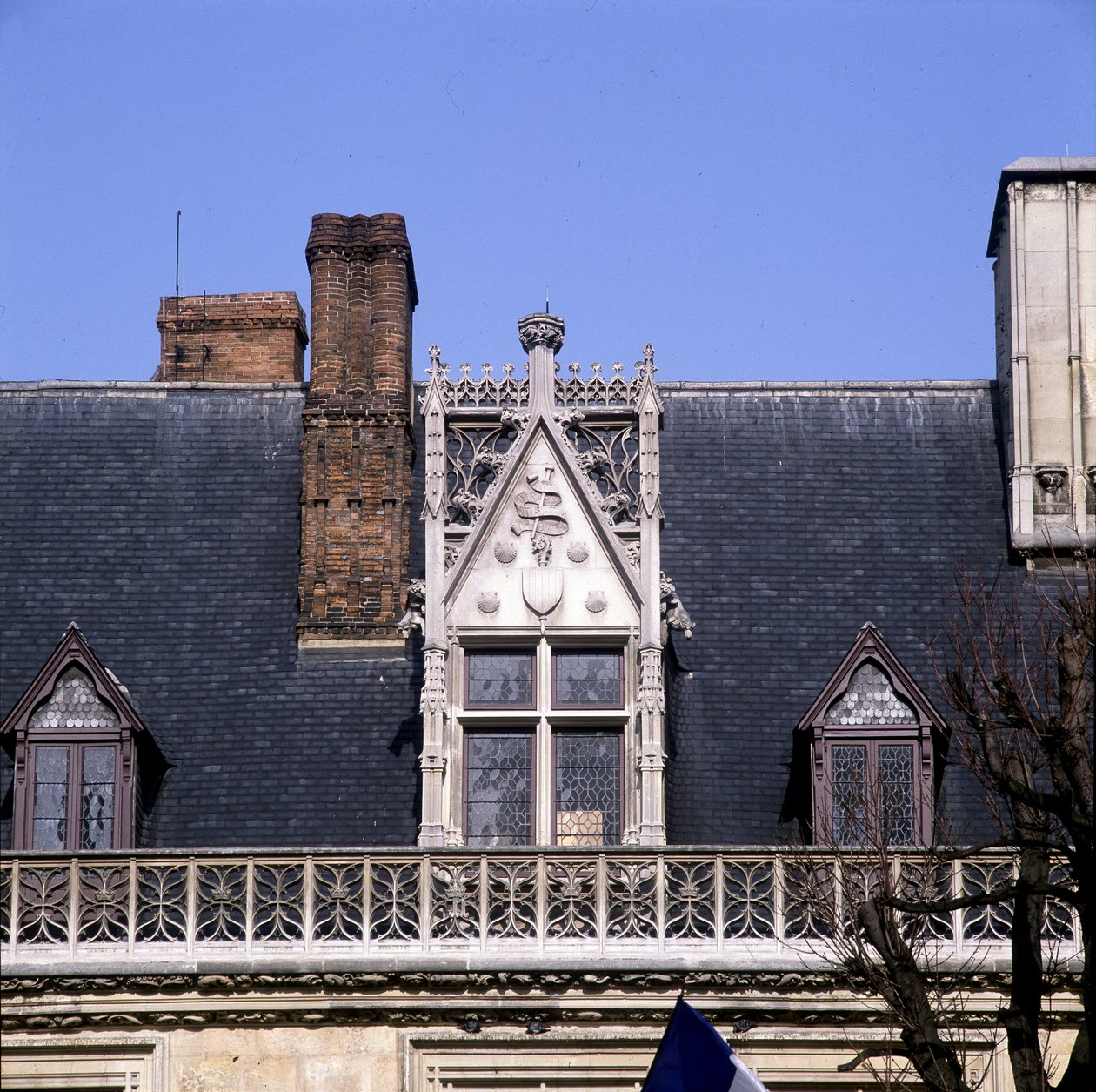 Detail. Muzeum Cluny v Paříži. od French School