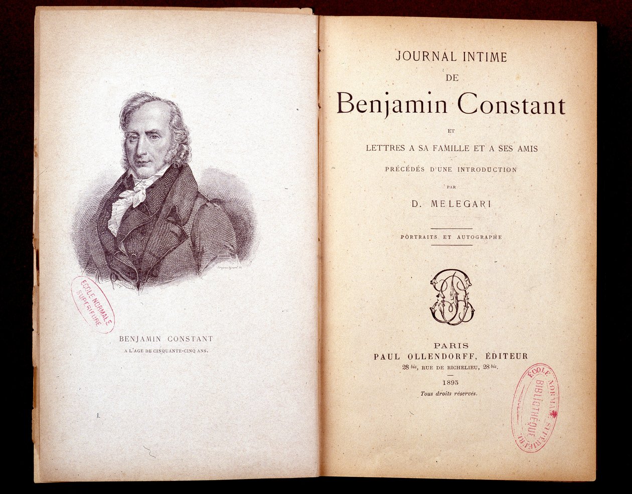 Deník Benjamina Finstnta. vydání z roku 1895. od French School