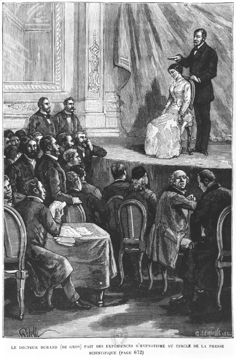 Doktor Durand de Gros zkušenosti v kruhu Scientific Press od French School