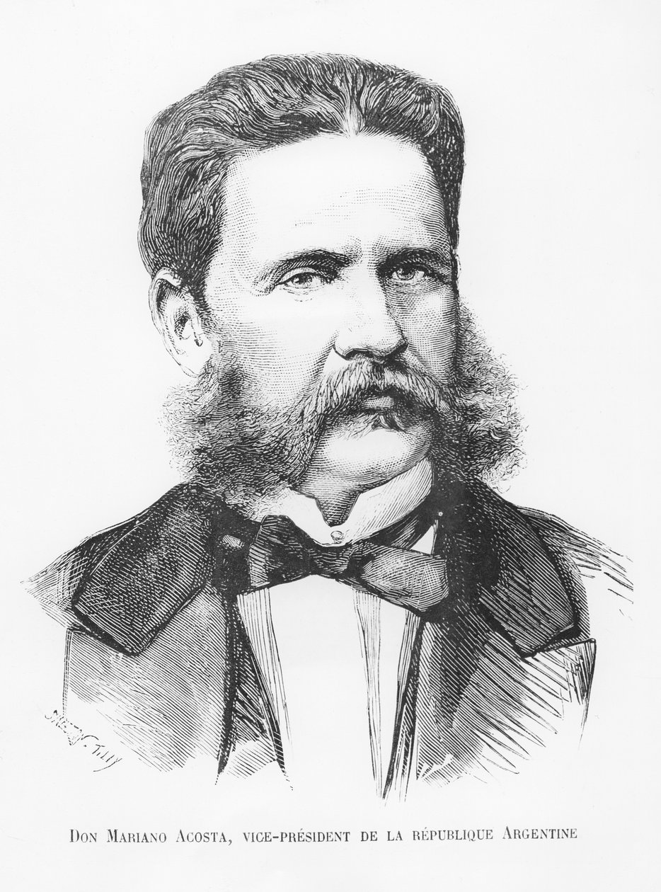 Don Mariano Acosta, viceprezident Argentiny od French School