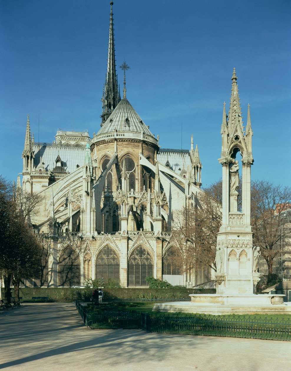 Východní část katedrály Notre Dame, 1163-1345 od French School