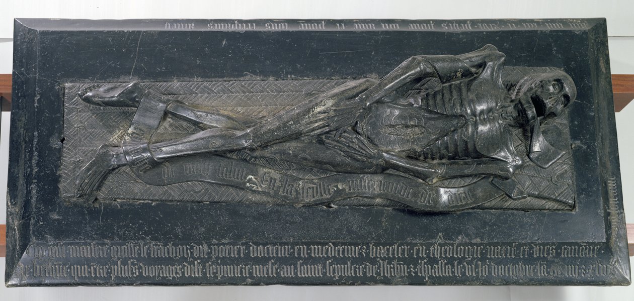 Podobizna Guillauma Lefranchoise († 1446) známého jako Potier, doktor a kanovník z Bethune, 1446 od French School